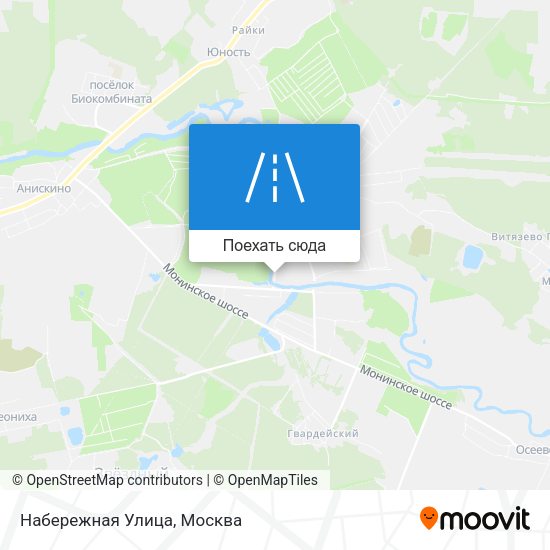 Карта Набережная Улица