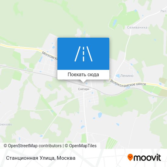 Карта Станционная Улица