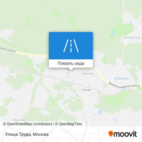 Карта Улица Труда