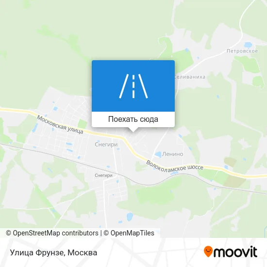Карта Улица Фрунзе