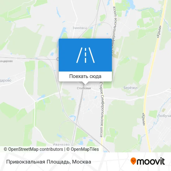 Карта Привокзальная Площадь