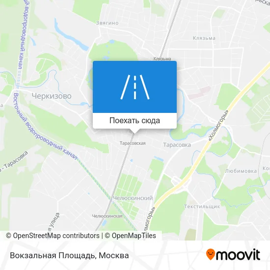 Карта Вокзальная Площадь