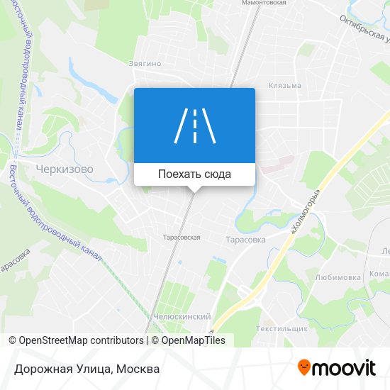 Карта Дорожная Улица