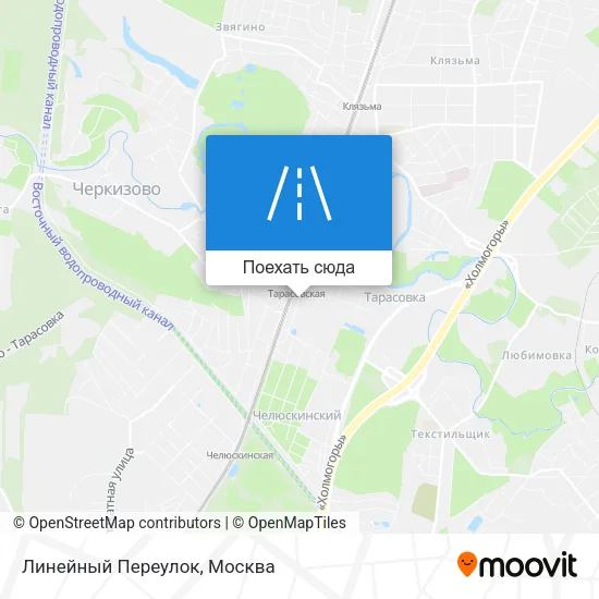 Карта Линейный Переулок