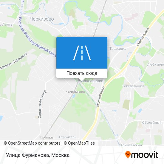 Карта Улица Фурманова