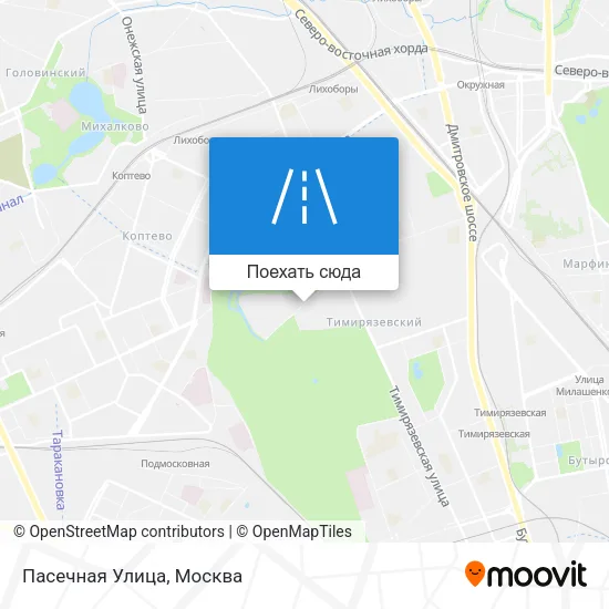 Карта Пасечная Улица