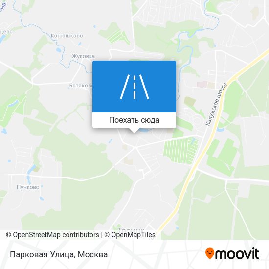 Карта Парковая Улица