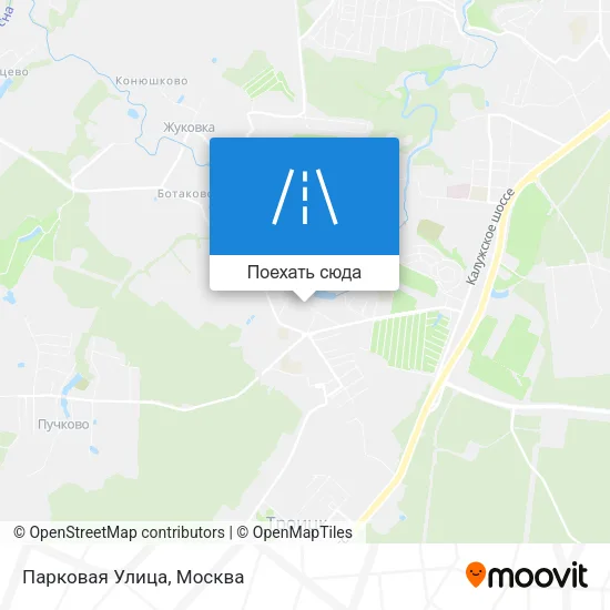 Карта Парковая Улица