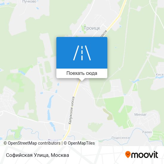 Карта Софийская Улица