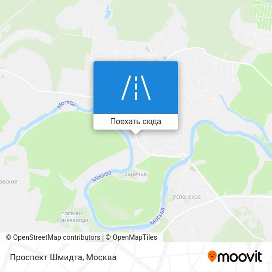 Карта Проспект Шмидта