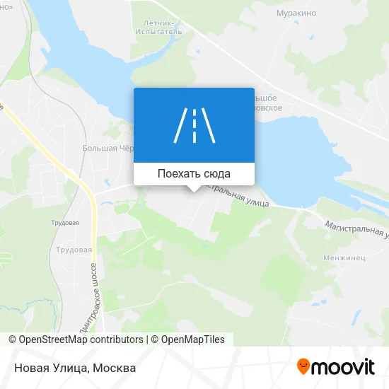 Карта Новая Улица