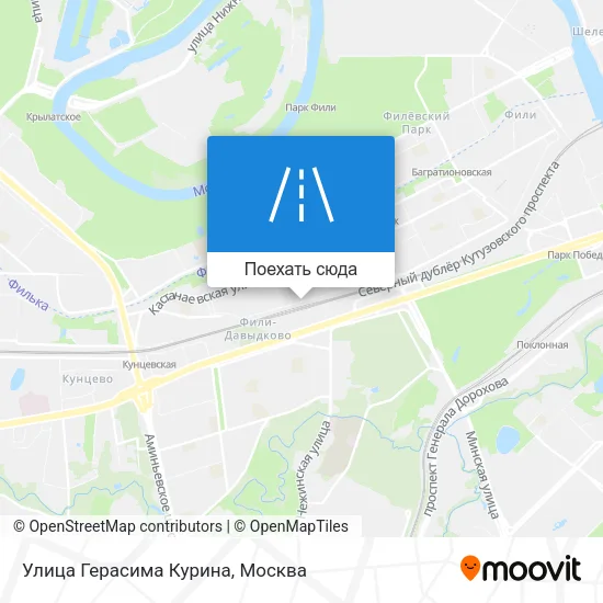 Карта Улица Герасима Курина