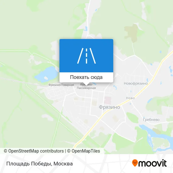 Карта Площадь Победы