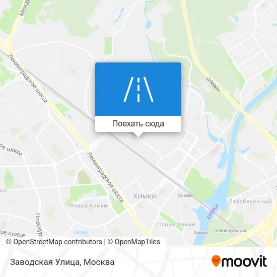 Карта Заводская Улица