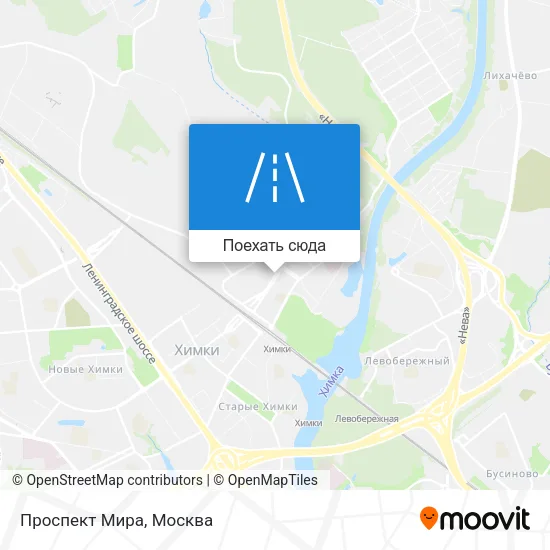 Карта Проспект Мира
