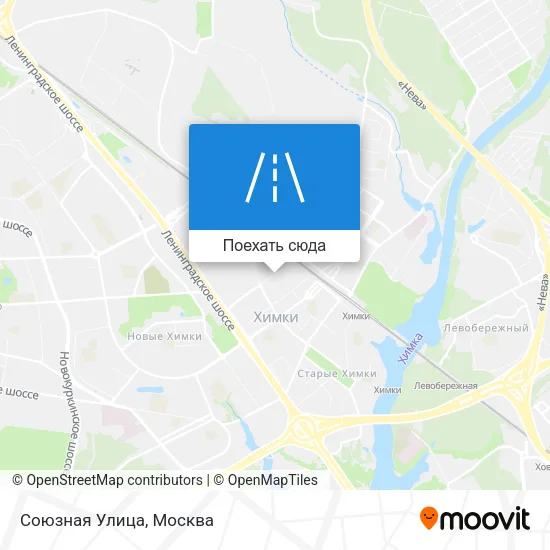 Карта Союзная Улица
