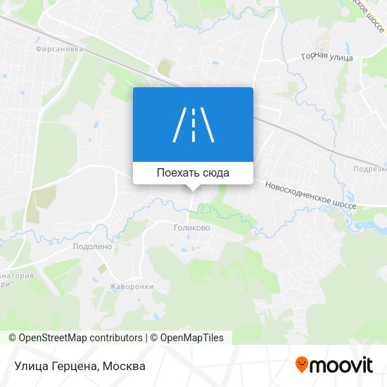 Карта Улица Герцена