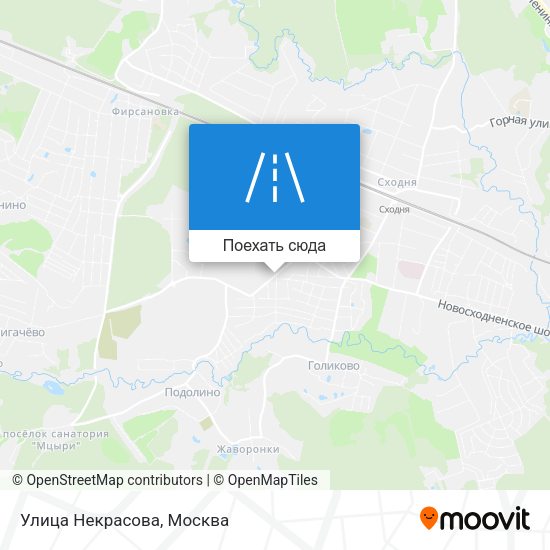 Карта Улица Некрасова