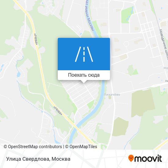 Карта Улица Свердлова