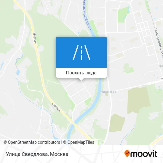 Карта Улица Свердлова