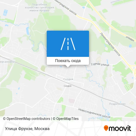 Карта Улица Фрунзе