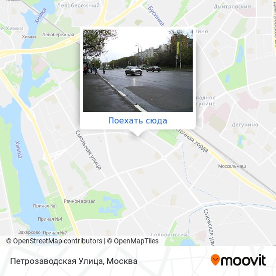 Карта Петрозаводская Улица