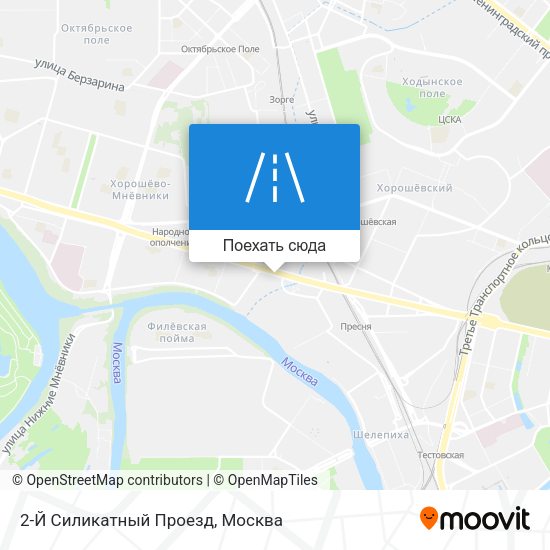 Карта 2-Й Силикатный Проезд
