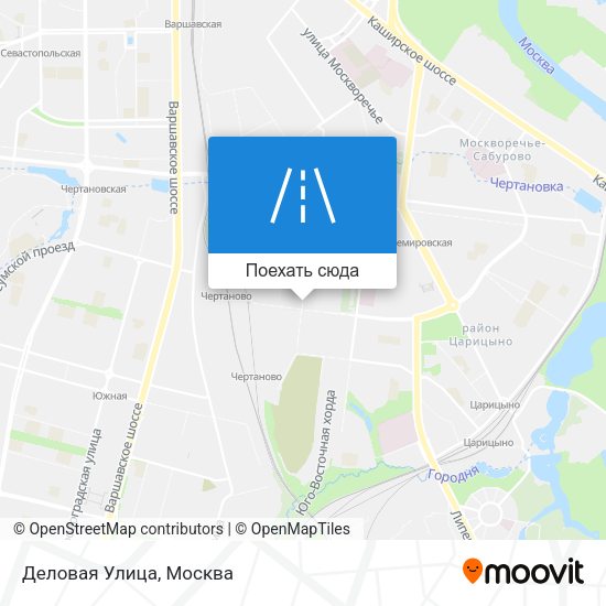Карта Деловая Улица