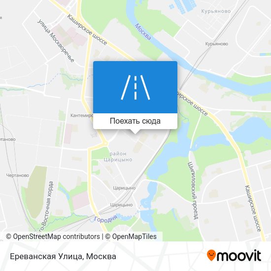 Карта Ереванская Улица