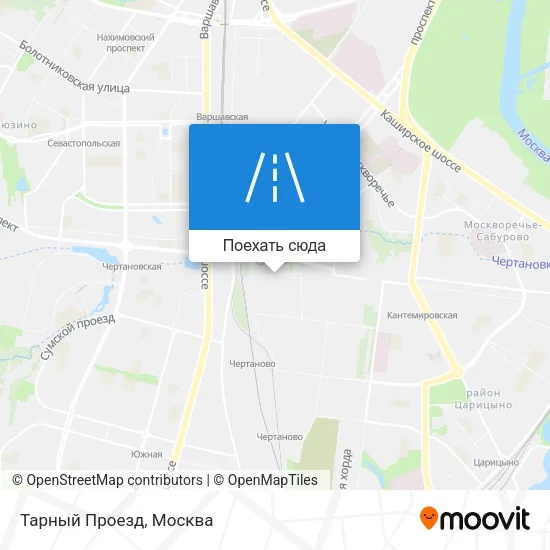 Карта Тарный Проезд