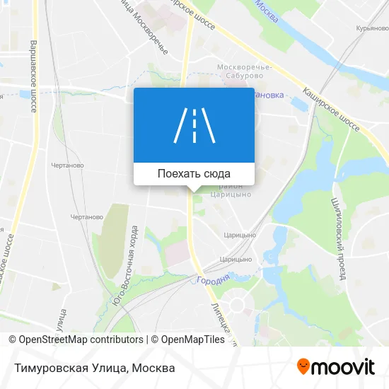Карта Тимуровская Улица