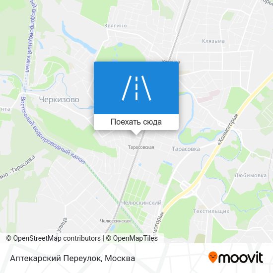 Карта Аптекарский Переулок
