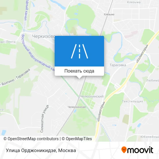 Карта Улица Орджоникидзе