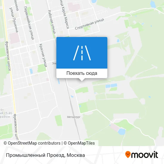 Карта Промышленный Проезд