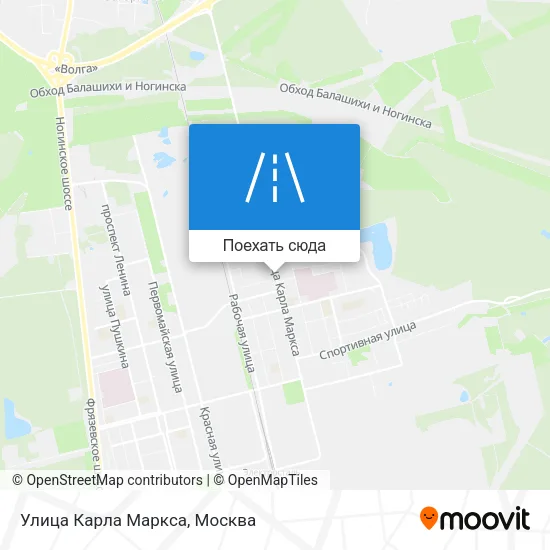 Карта Улица Карла Маркса