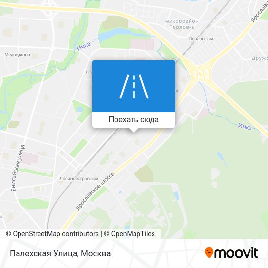 Карта Палехская Улица