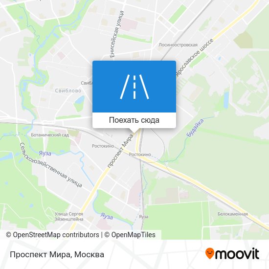 Карта Проспект Мира