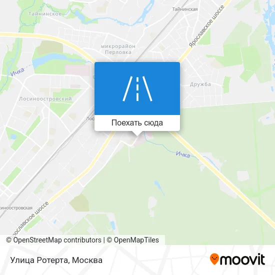 Карта Улица Ротерта