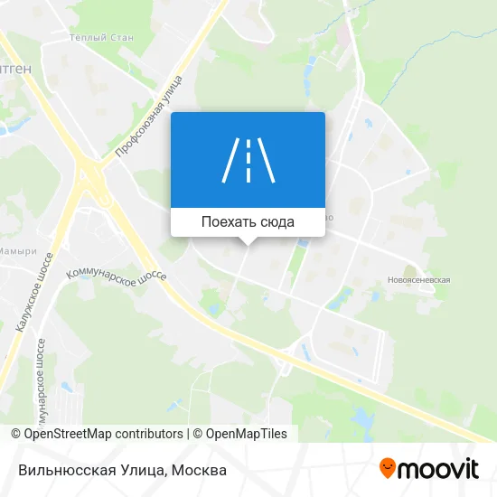 Карта Вильнюсская Улица