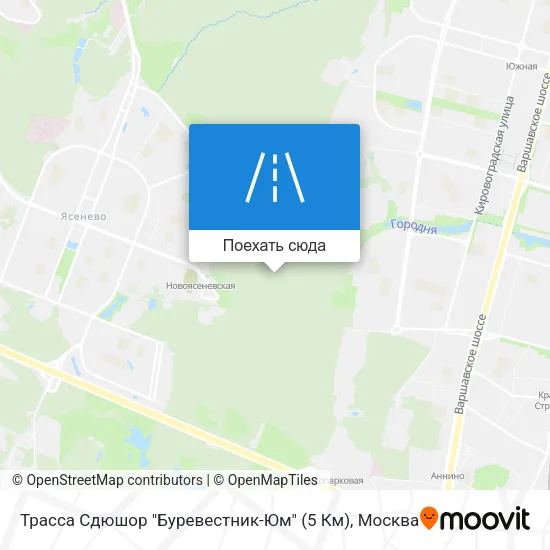 Карта Трасса Сдюшор "Буревестник-Юм" (5 Км)