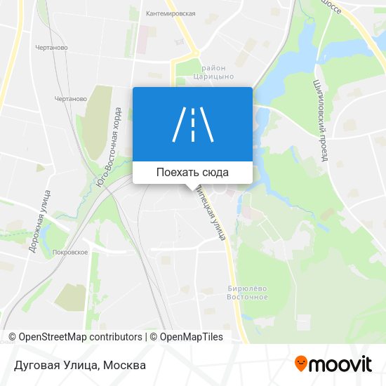 Карта Дуговая Улица