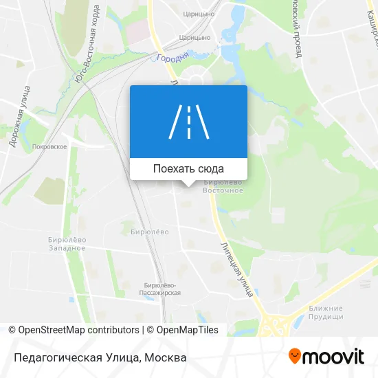 Карта Педагогическая Улица
