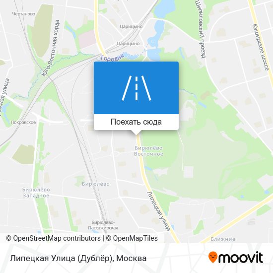 Карта Липецкая Улица (Дублёр)