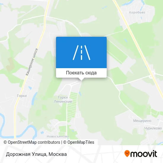 Карта Дорожная Улица