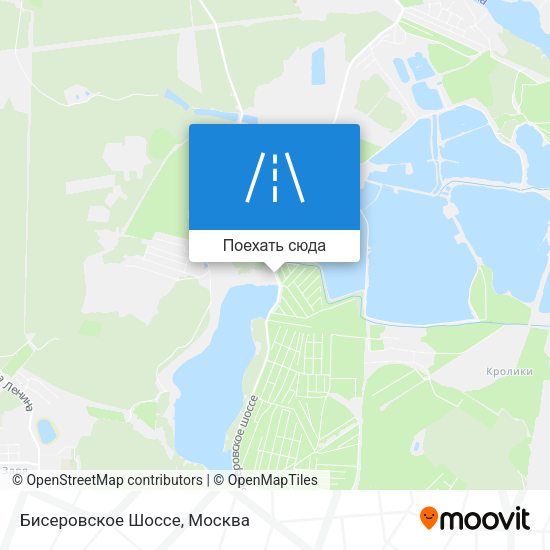 Карта Бисеровское Шоссе