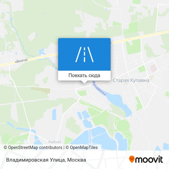 Карта Владимировская Улица