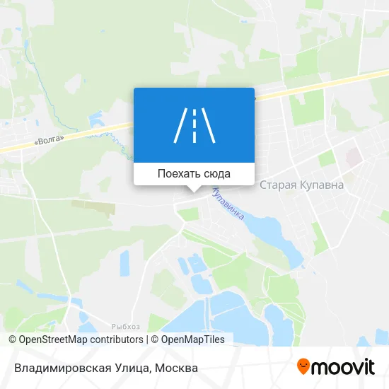 Карта Владимировская Улица