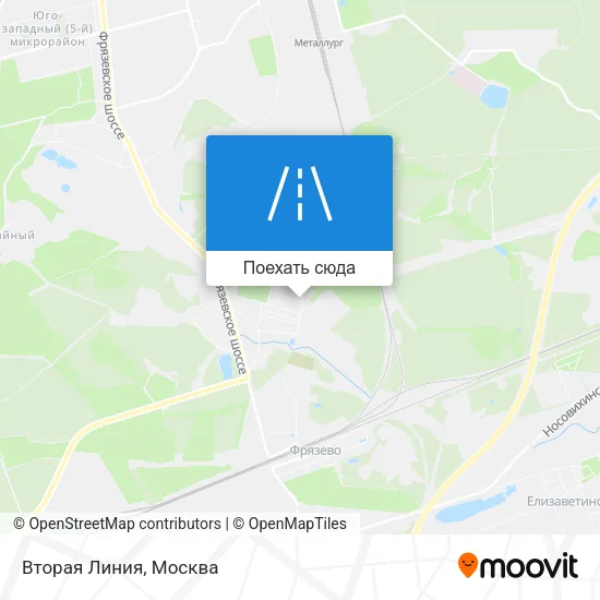 Карта Вторая Линия