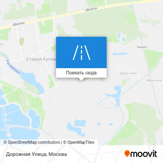Карта Дорожная Улица