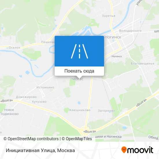 Карта Инициативная Улица